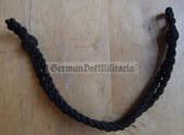 om719 - black chin strap cord for FFW Feuerwehr Fire Fighter non-officer visors