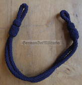 om723 - 4 - blue chin strap cord TraPo Transportpolizei non-officer visors - ls0