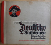 cig025 - DEUTSCHE UNIFORMEN - SA STURM ZIGARETTEN - German cigarette card collector book about 18th century uniforms