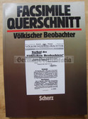ob004 - FACSIMILE QUERSCHNITT VOELKISCHER BEOBACHTER - The best from the official NSDAP newspaper