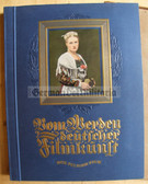 cig024 - VOM WERDEN DEUTSCHER FILMKUNST - DER STUMME FILM - German Silent Movies - German cigarette card collection book from 1935