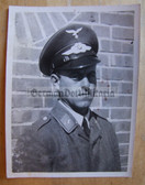lwpc003 - Luftwaffe soldier with visor hat Portrait photo