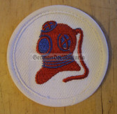 om026 - Volksmarine Taucher - Diver Specialist Sleeve Patch in white for EM & NCO