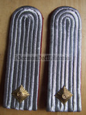 sbmfs021 - UNTERLEUTNANT - Staatssicherheit MfS Wachregiment - State Secret Police - pair of shoulder boards