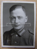 wpc495 - Wehrmacht Heer Soldat studio portrait photo