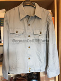 kmo001 - c1960's Volksmarine VM Navy Jackshirt Dienstbluse blouse - different sizes available
