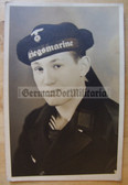kmpc015 - Kriegsmarine Sailor studio portrait photo