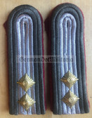 sbmfs012 - OBERFÄHNRICH - Staatssicherheit MfS Wachregiment - State Secret Police - pair of shoulder boards