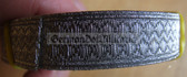 sbbs092 - silver Litze Tresse for NVA and Grenztruppen Spiess Hauptfeldwebel sleeve rings - 60cm length