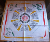 oo036 - 25 - c1980's NVA Reservist Scarf with presentation bag - given at the end of service