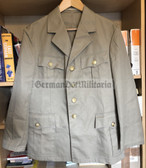 wo313 - Bundesmarine Navy tropical Uniform jacket - c1987 dated - medium size