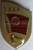om954 - 2 - original MfS Stasi Staatssicherheit 30 years anniversary badge - Erich Mielke