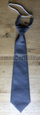 wo195 - MALE light grey DDR Uniform Tie - Strafvollzug Prison Service & TraPo transport police & Fire Service - Gala Uniform