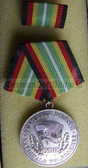 om910 - 9 - NVA ARMY - Long Service Medal in Silver for 10 years service - aa0x9