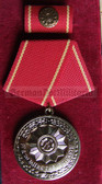 om921 - 3 - VOLKSPOLIZEI VP - LONG SERVICE MEDAL IN GOLD FOR 20 years service - East German Police Service