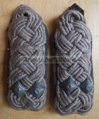 sbfd026 - FELDDIENST OBERSTLEUTNANT - all branches of the army and border guards - pair of shoulder boards
