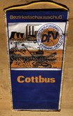 rp053 - East German Wimpel Pennant - football DFV organisation Cottbus