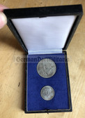 gw068 - c1973 East German cased table medal Pablo Neruda Socialist Chile Politician Pinochet Coup