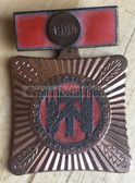 om726 - c1964 dated enamel Aktivist medal