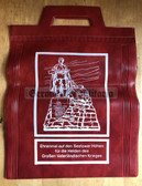 oo038 - DDR made carry bag from the Seelow Heights memorial to fallen Soviet soldiers in the battle of Berlin