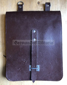 wo250 - original brown leather VP VoPo Volkspolizei police map case without carry strap
