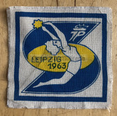 pa031 - c1963 Junge Pioniere meeting in Leipzig patch for wear on shirts