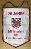 oo154 - East German ZV Zivilverteidigung Civil Defence Wimpel Pennant