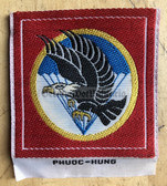 v004 - c1980s illegal repro Vietnam War era South Vietnamese Army (ARVN) airborne troops uniform patch