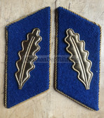 om301 - TraPo Transport Police - original pair of collar tabs for Generals