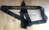 om055 - UNTEROFFIZIERSCHULE - Bundesmarine Donald Duck hat cap tally