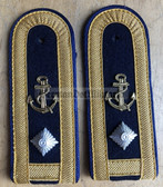 sbvm006a - MEISTER nautical service - Volksmarine - Navy - pair of shoulder boards