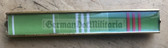 is029 - 3 place paper medal ribbon bar - VP VoPo Volkspolizei police for low ranks - Officer and non Officer