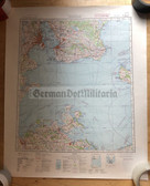 wd015 - ORIGINAL Warsaw Pact General Staff map - Copenhagen Denmark