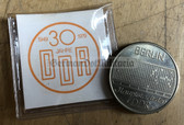 om155 - c1979 DDR 30th anniversary Berlin Electronic Goods Export Organisation presentation coin
