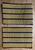 om404 - 5 - Volksmarine - KAPITAEN ZUR SEE - Navy VM - pair of sleeve rank stripes