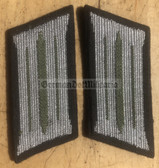 sbbs104 - 15 - BAUSOLDAT - Bautruppen - Service without Weapon - pair of colour coded collar tabs