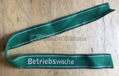 om396 - VP Volkspolizei police Betriebswache uniform cuffband