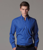 Long Sleeve Oxford Shirt Kustom Kit K105