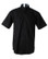 Short Sleeve Oxford Shirt Kustom Kit Black