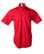 Short Sleeve Oxford Shirt Kustom Kit Red