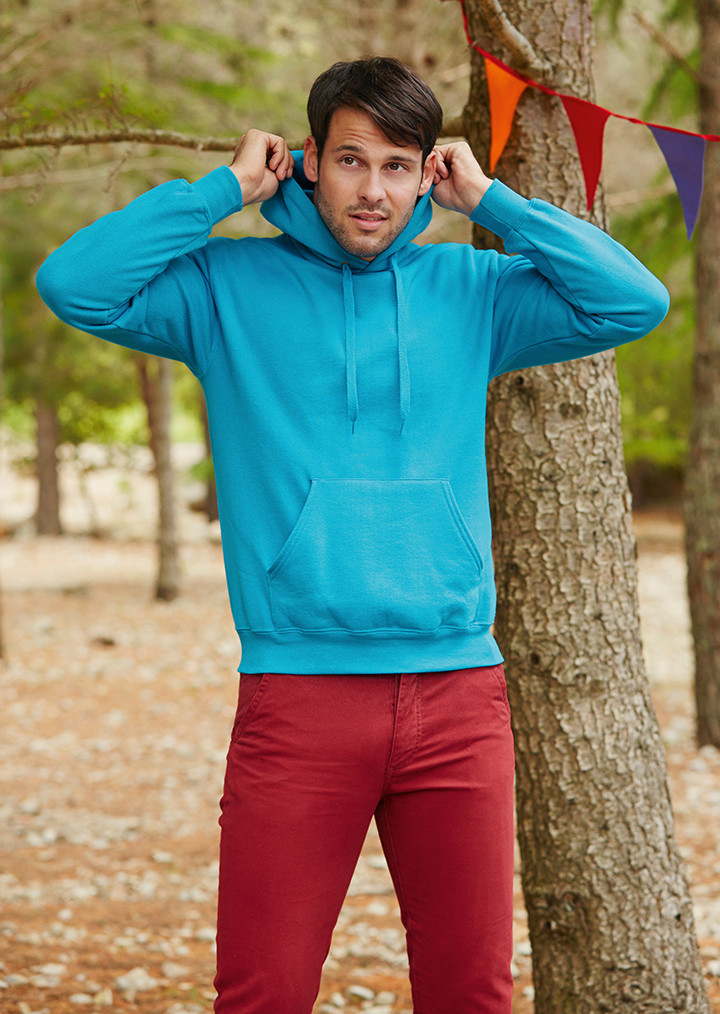 fruit of the loom hooded sweatshirt