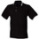 Henbury H150 Contrast Tipped Pique Polo Shirt Black White