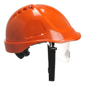 Portwest Endurance Visor Helmet Orange