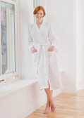 Towel City Waffle Robe with embroidered Name or Initials