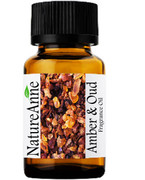 Amber and Oud Premium Grade Fragrance Oil  - 10ml 