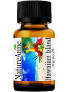 Hawaiian Island Premium Grade Fragrance Oil  - 10ml .