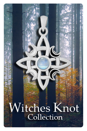 Witches Knot Necklace Jewelry for Men or Women