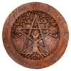 Large Tree Pentacle Plaque