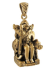 Bronze Norse Freyr God of Harvest Pendant