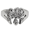 Sterling Silver Raven Pentacle Toe Ring